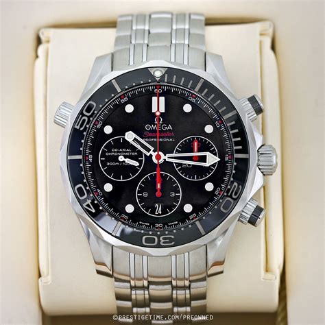 cheap omega seamaster|pre owned omega seamaster chronograph.